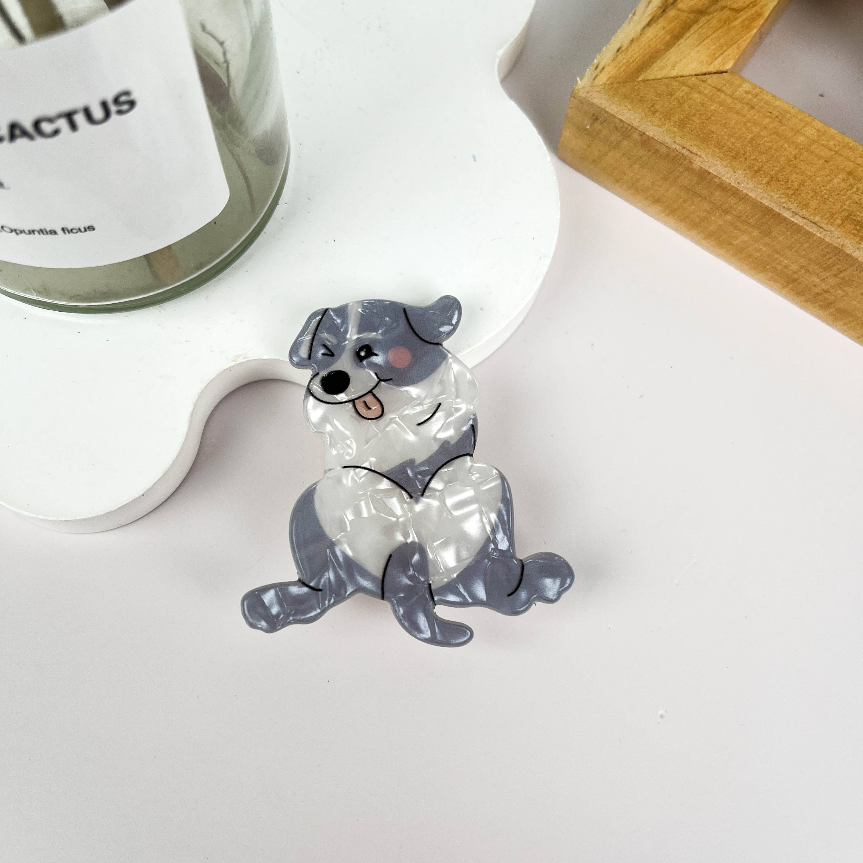 Cat and Dog Animal Hair Claw Clips