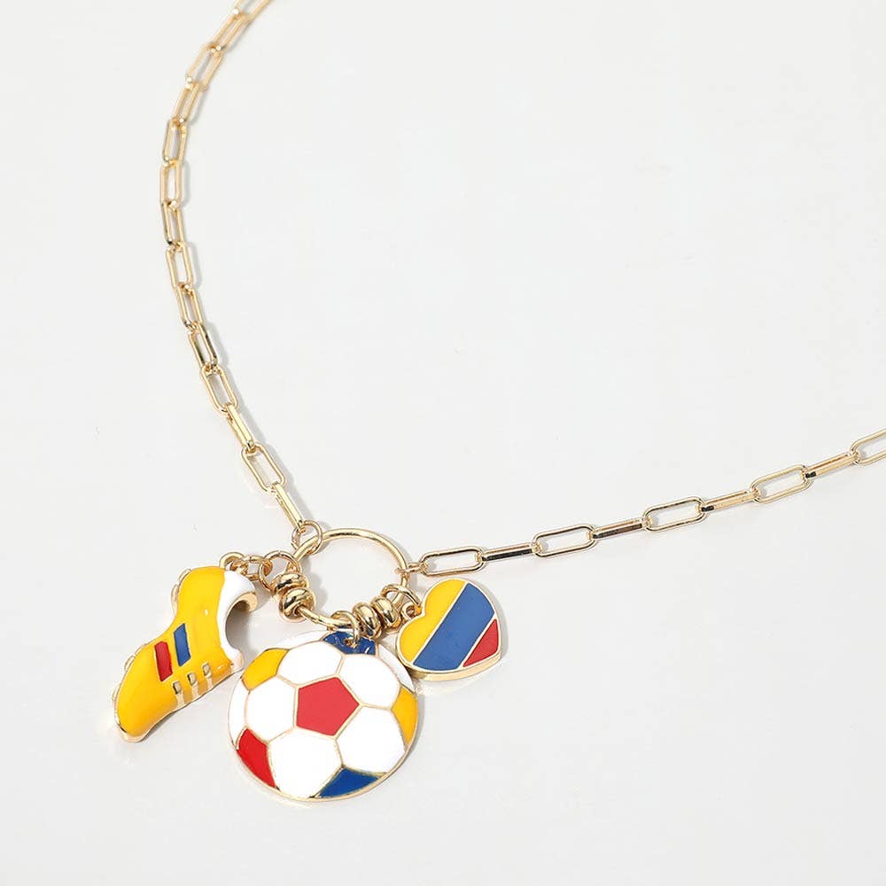 FIFA World Cup Shoe Charm Necklace