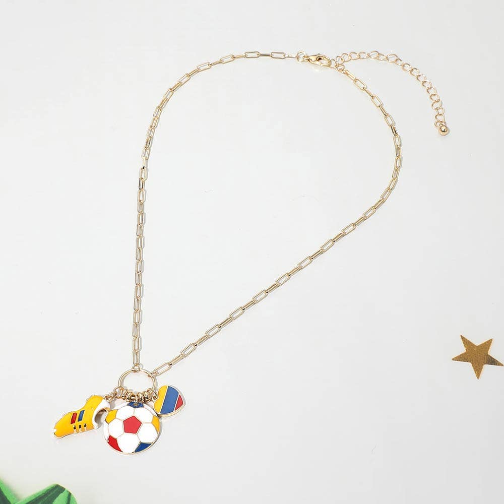 FIFA World Cup Shoe Charm Necklace