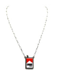 Western Cowboy Killer Cigarette Pendant Necklace