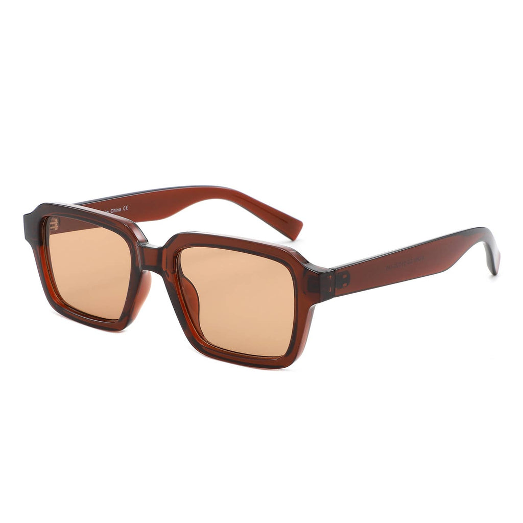 Vintage 90s Rectangular Retro Chunky Square Sunglasses