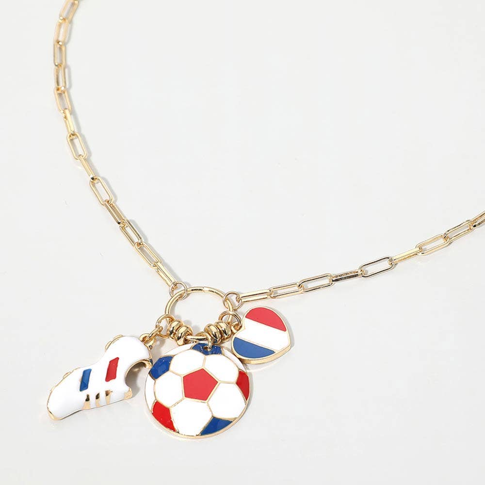 FIFA World Cup Shoe Charm Necklace