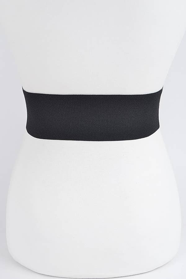 Wide Multi Metal Elastic Belt