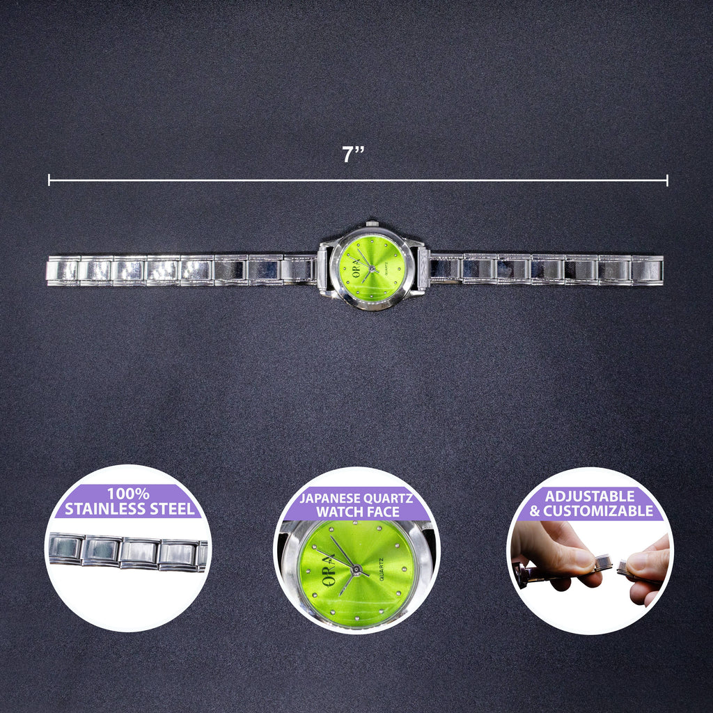 Italian Charm Link Watch (Analog)