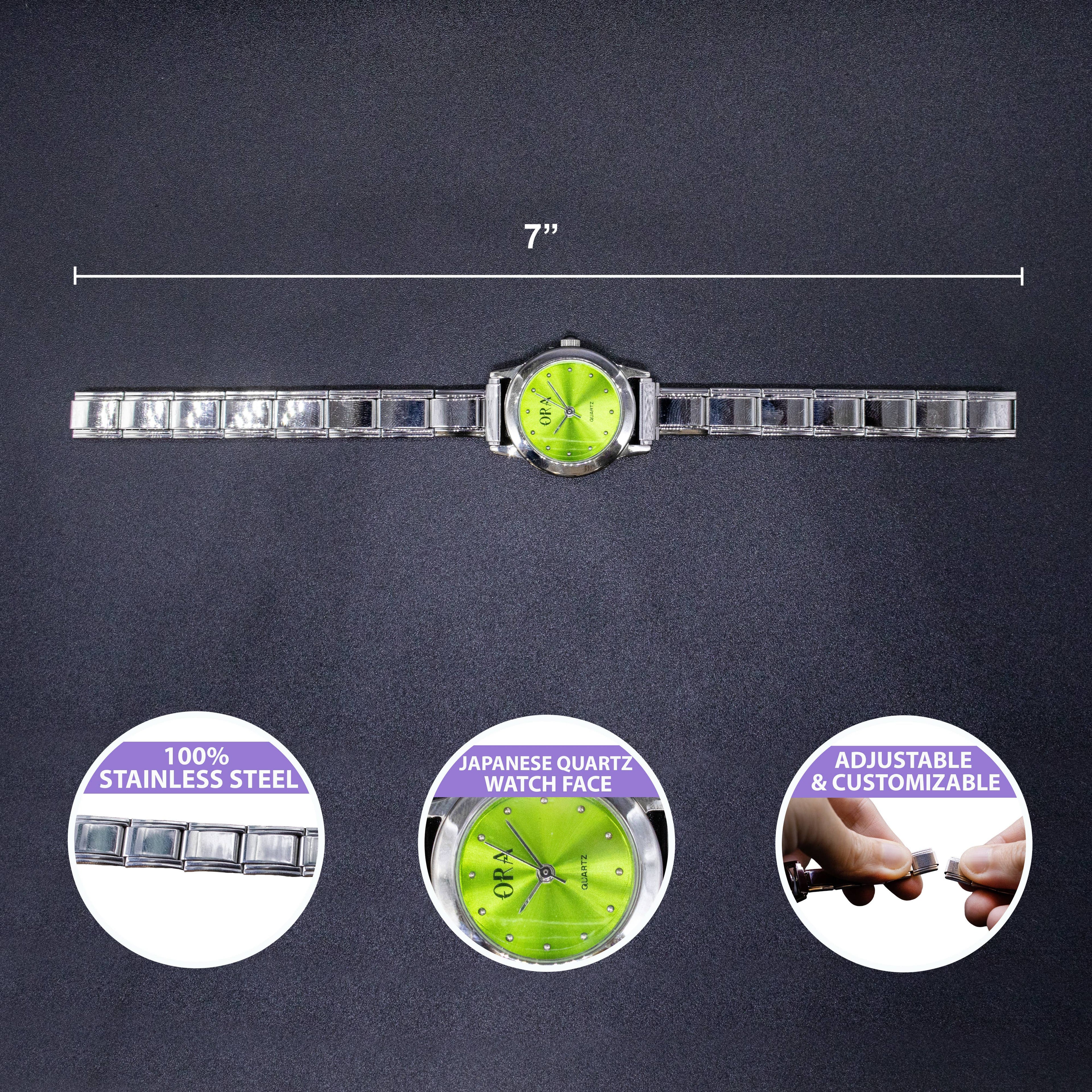 Italian Charm Link Watch (Analog)