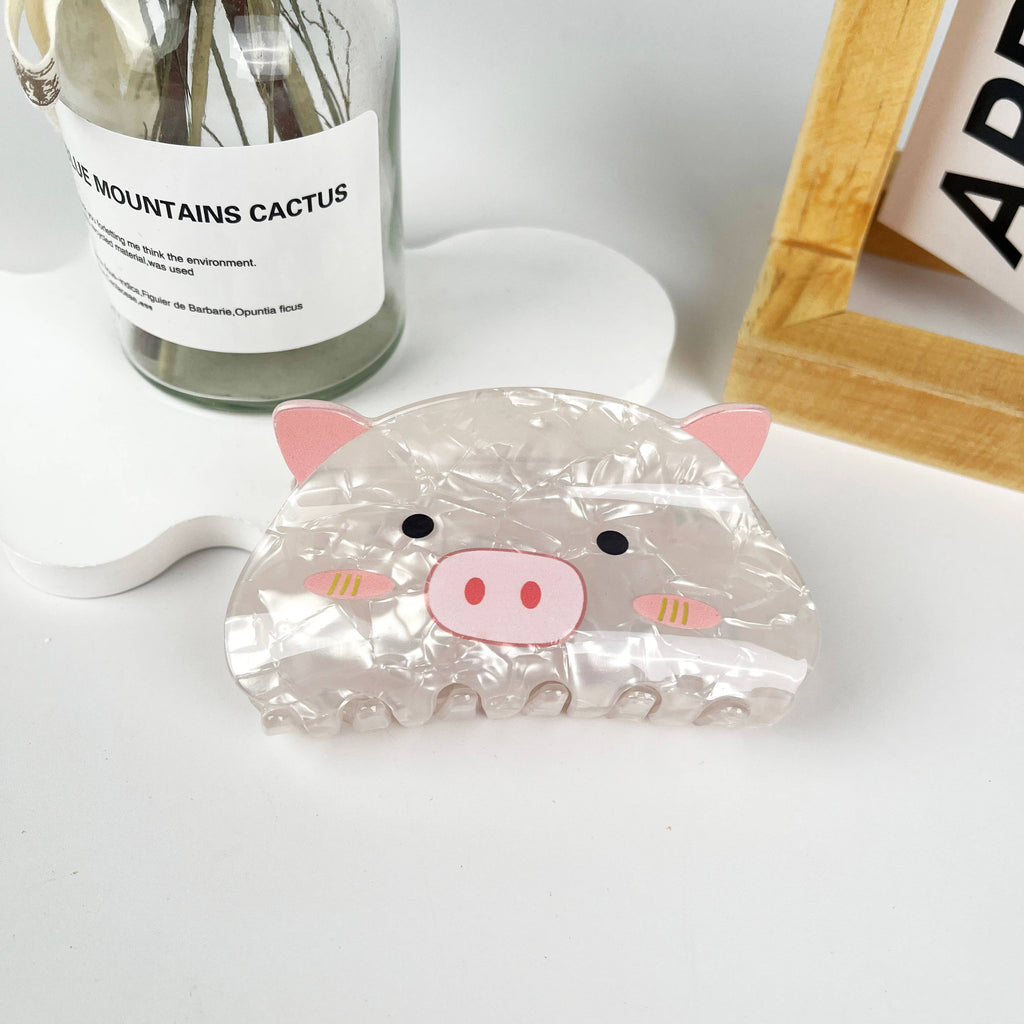 Lovely cartoon animal hair claw clip