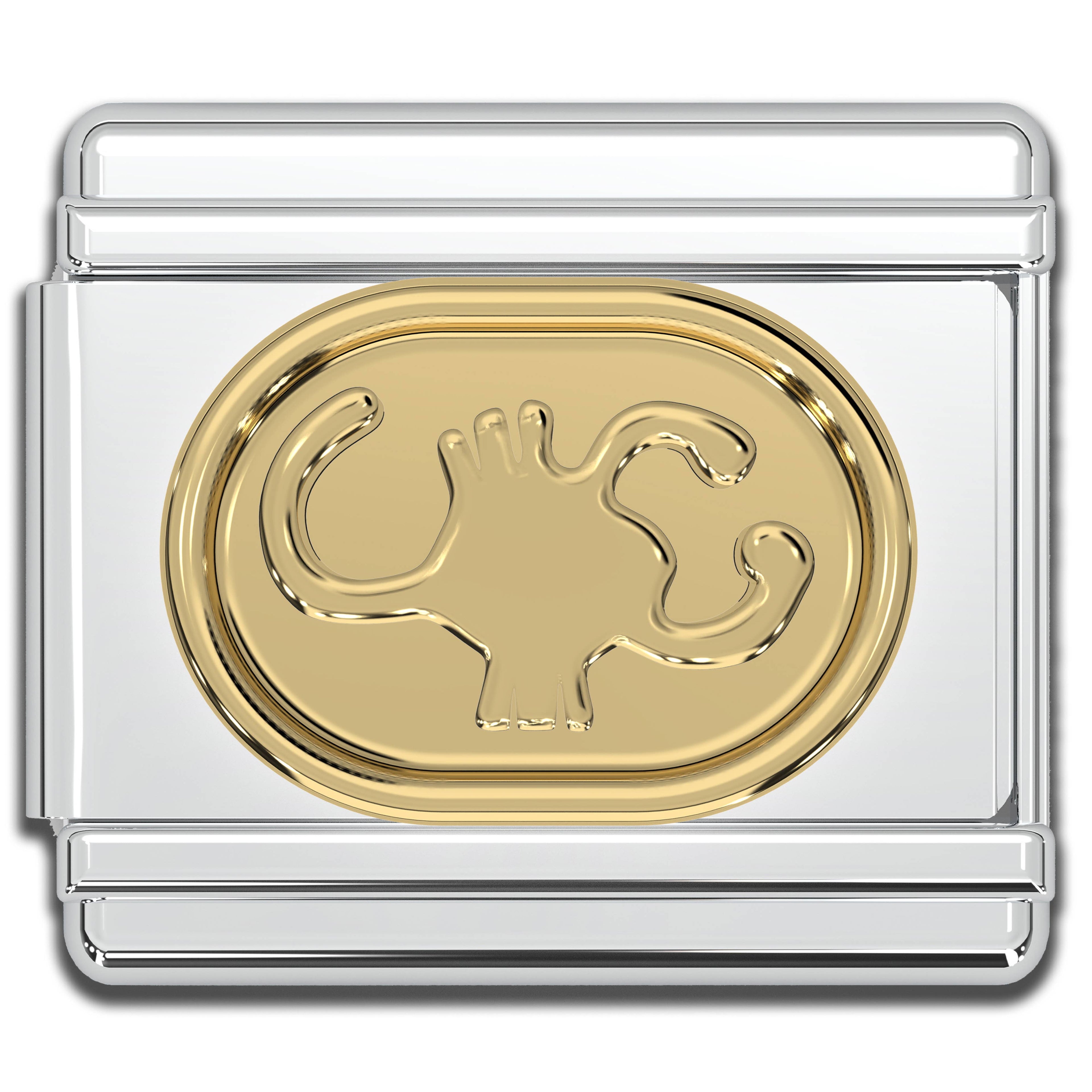 Italian Charms - Scorpio Zodiac, 9mm Gold Bracelet Links