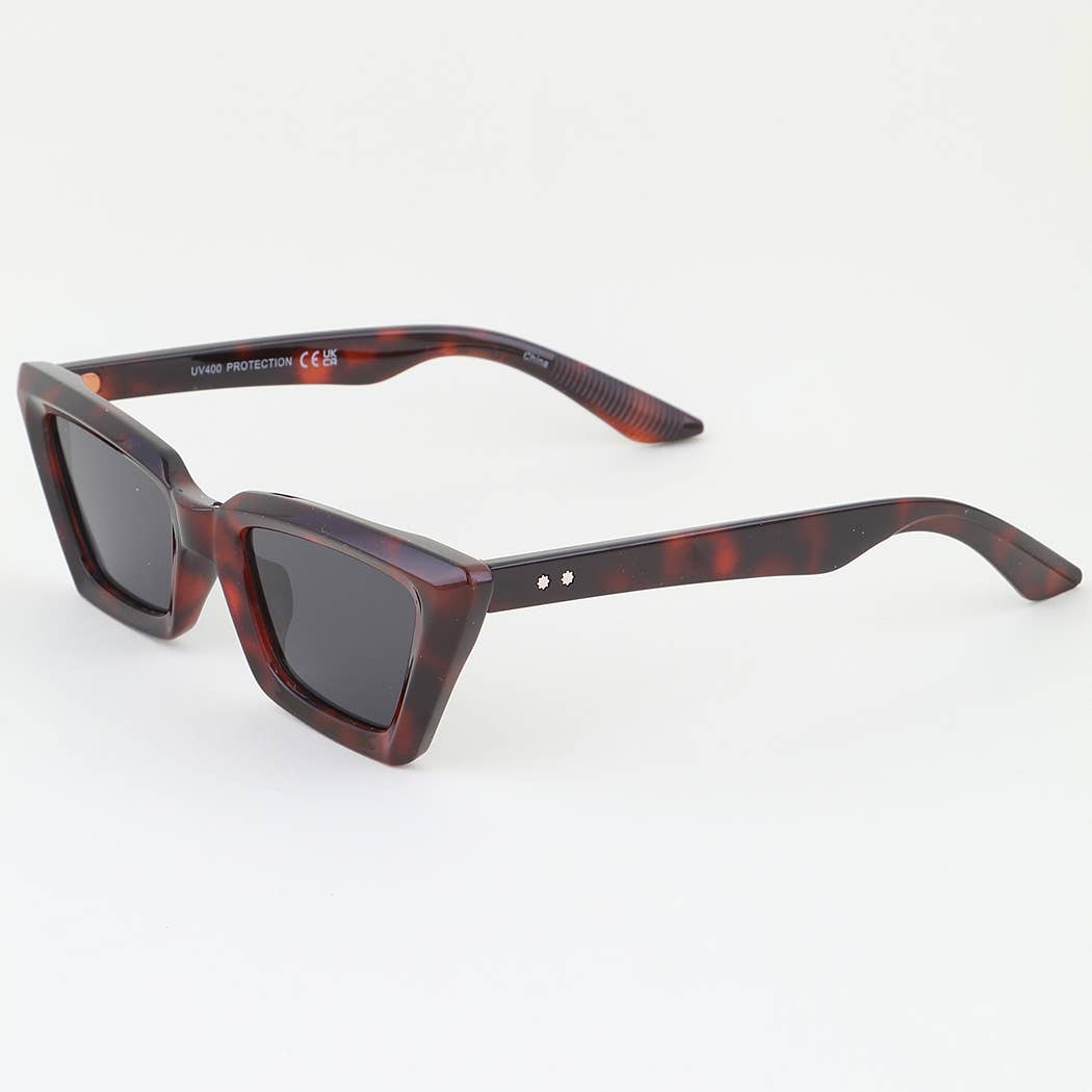 Chic Geometric Cateye Sunglasses