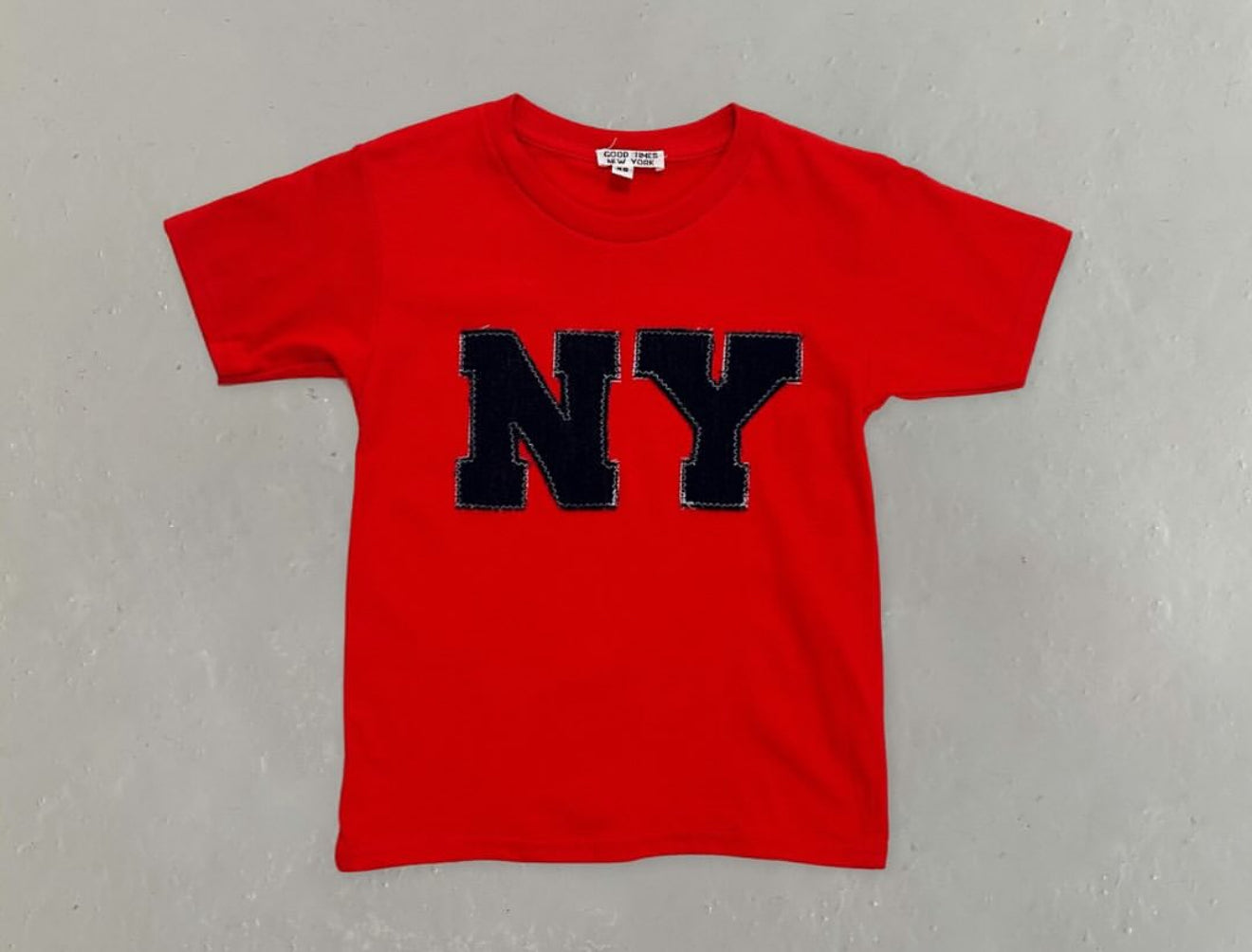 NY Denim Patch Tshirt