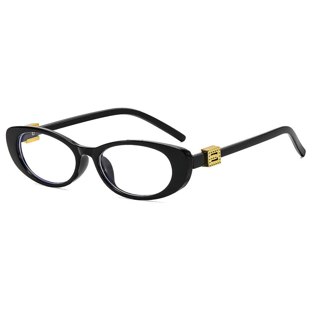 Oval Frame Cat Eye Sunglasses for Women Stylish Fashion Shades