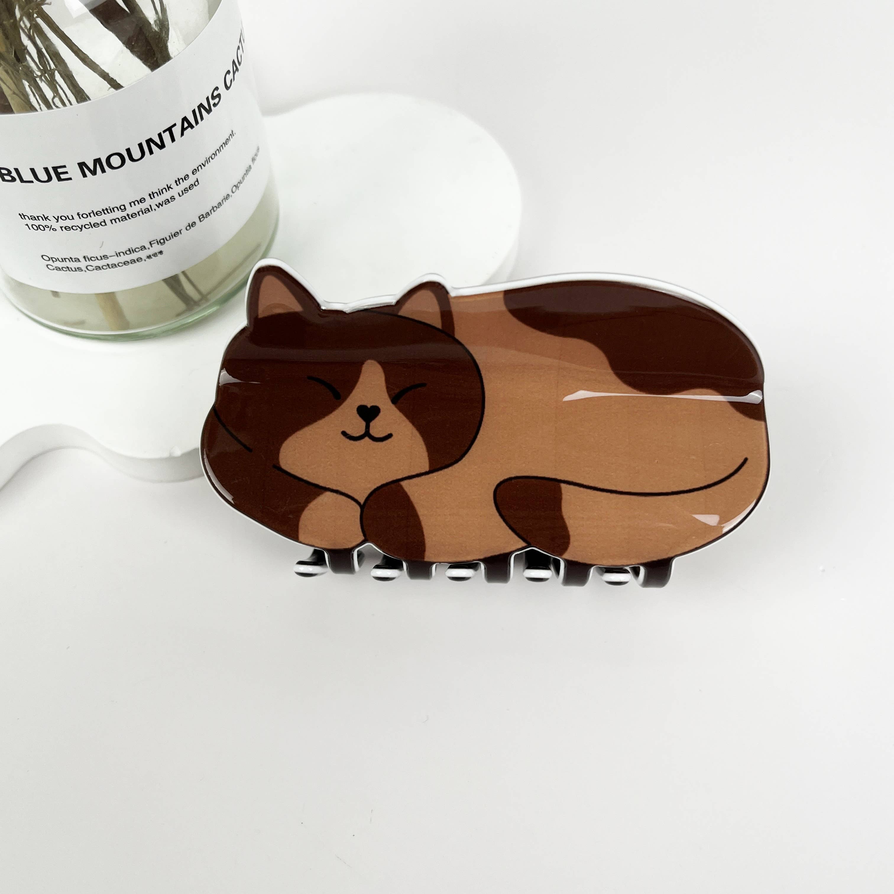 Cat Animal Hair Claw Clip