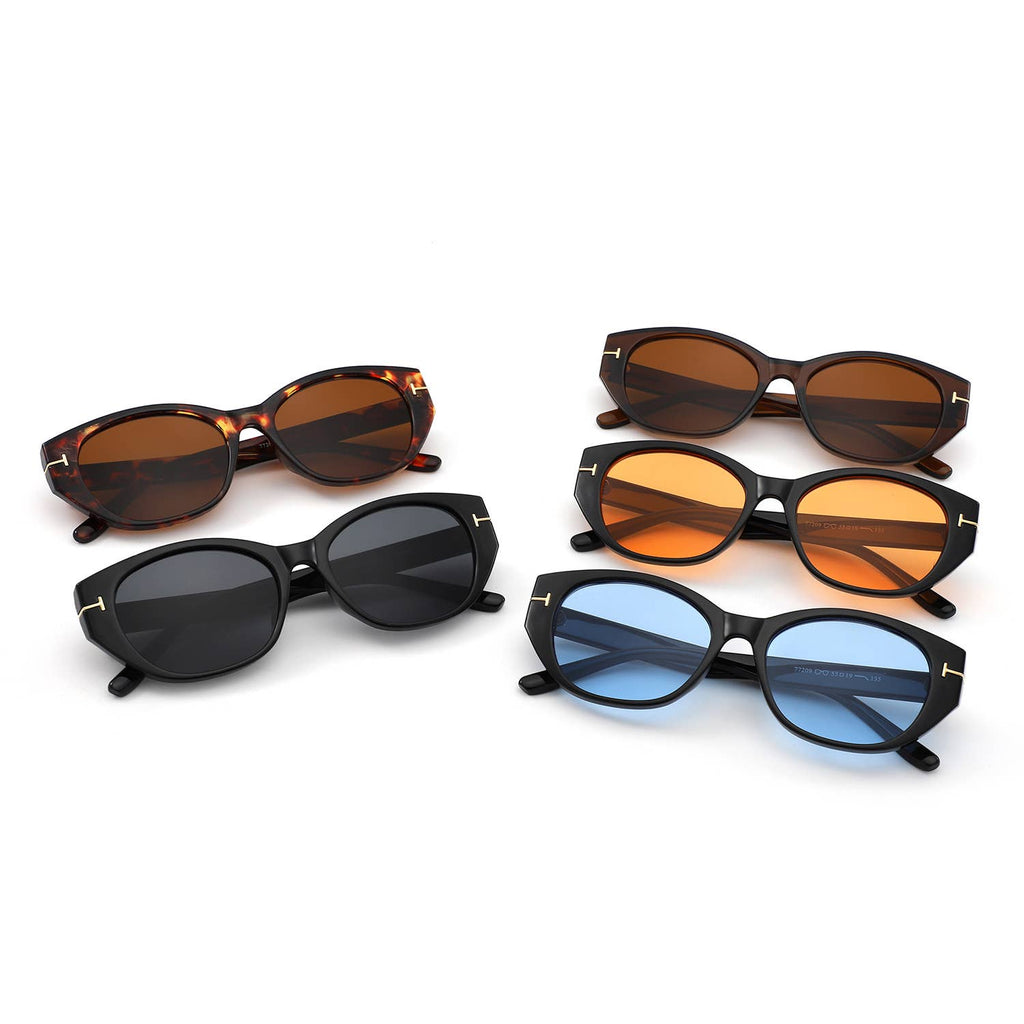 Women Retro Cat Eye Vintage Fashion Sunglasses