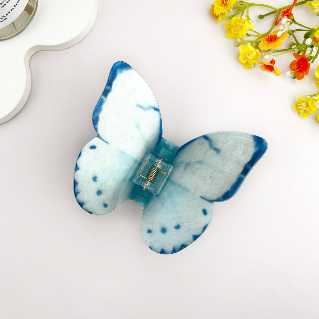 Creative  Elegant Acrylic Butterfly-Insect Hair Claw Clip 🦋