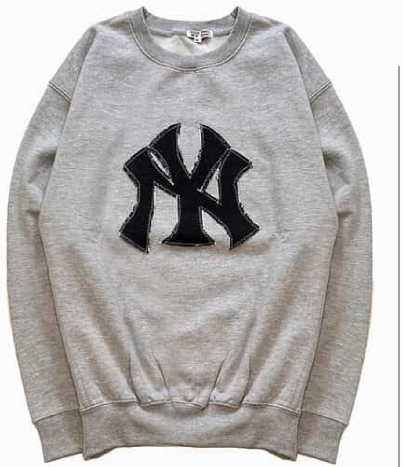 NY Yankee Patch Sweater