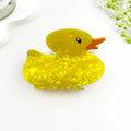 Yellow Duck Hair Claw – Cute Pvc Animal Clip