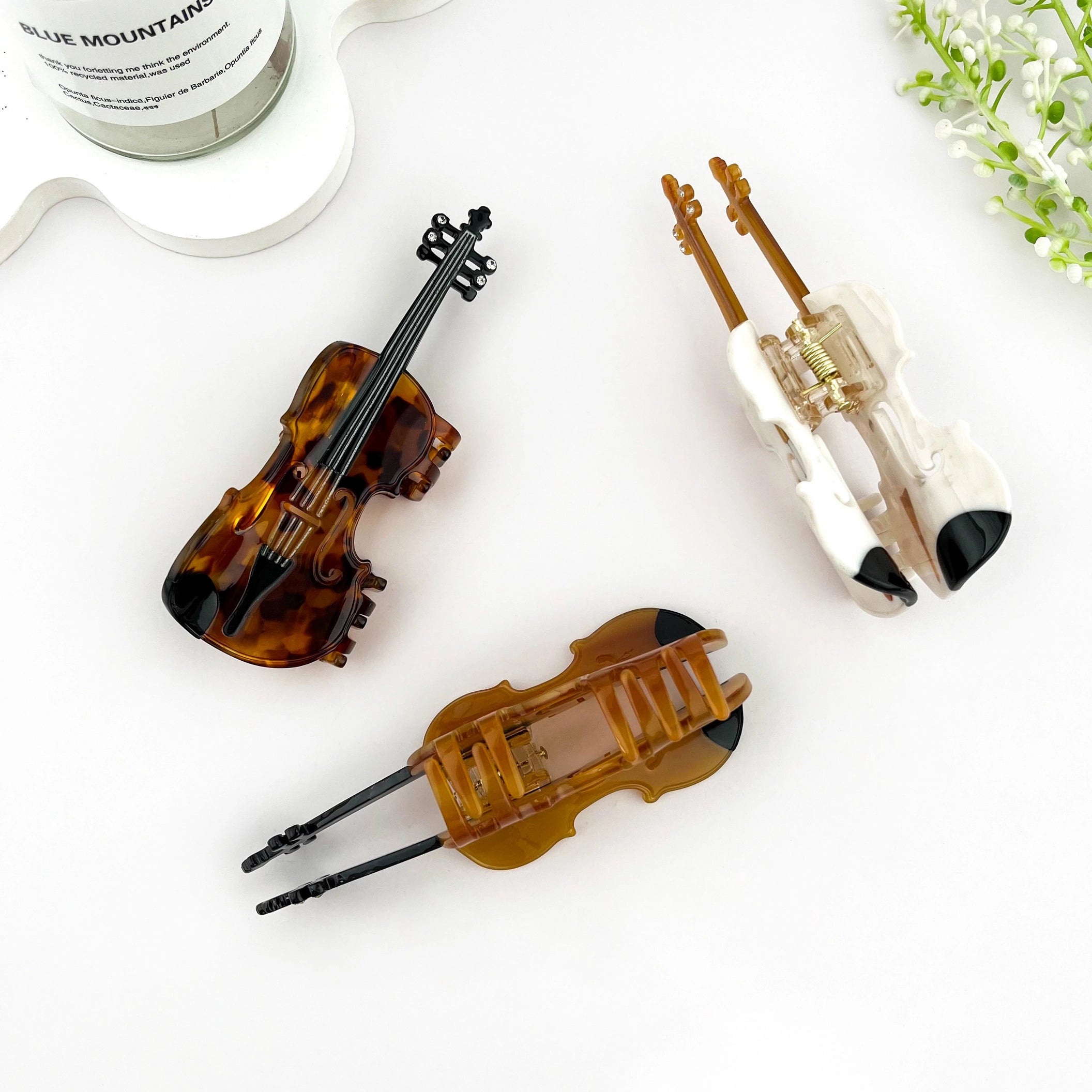 Vintage Volin Acetate Hair Claw Clip
