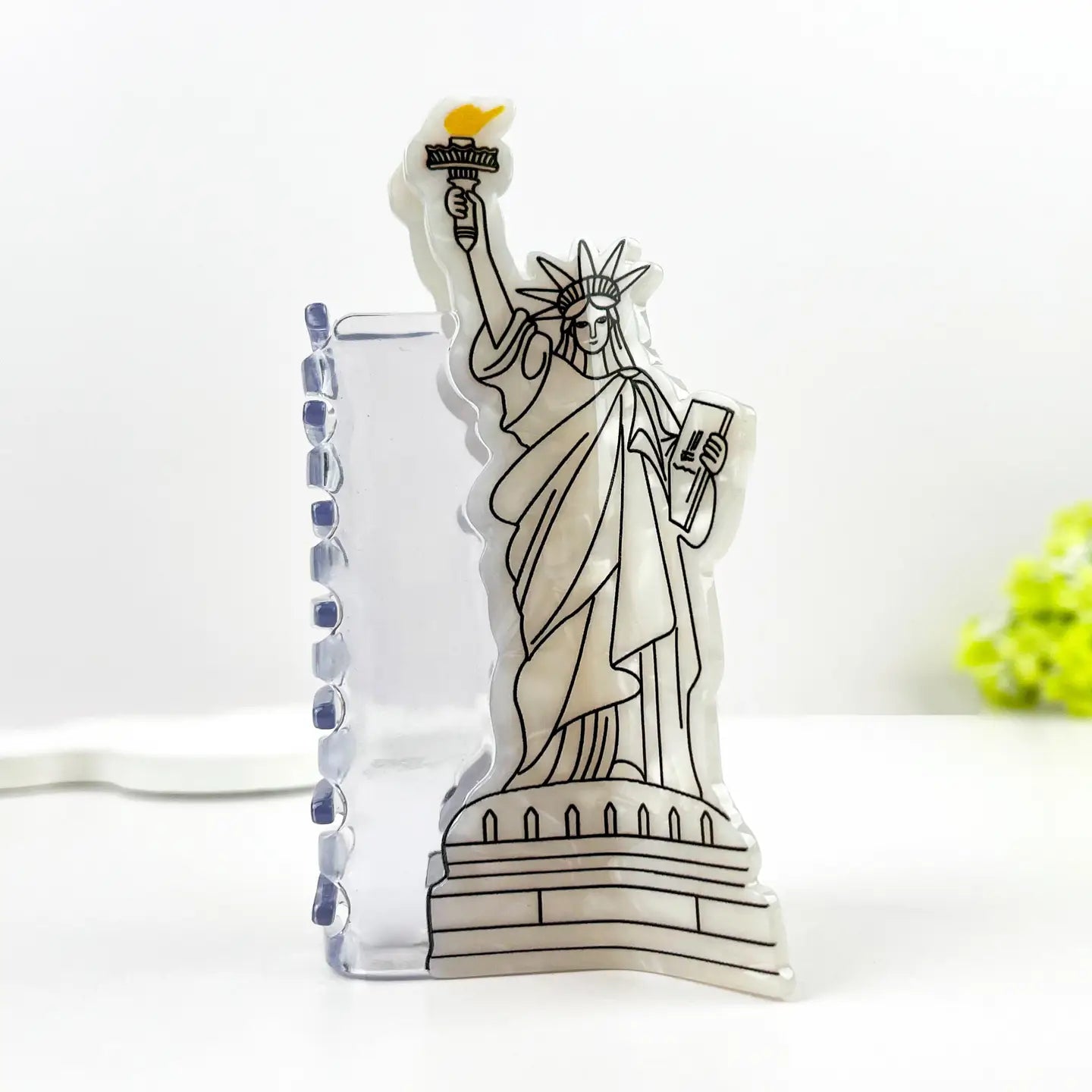 Vintage & Artistic Statue of Liberty Hair Claw Clip
