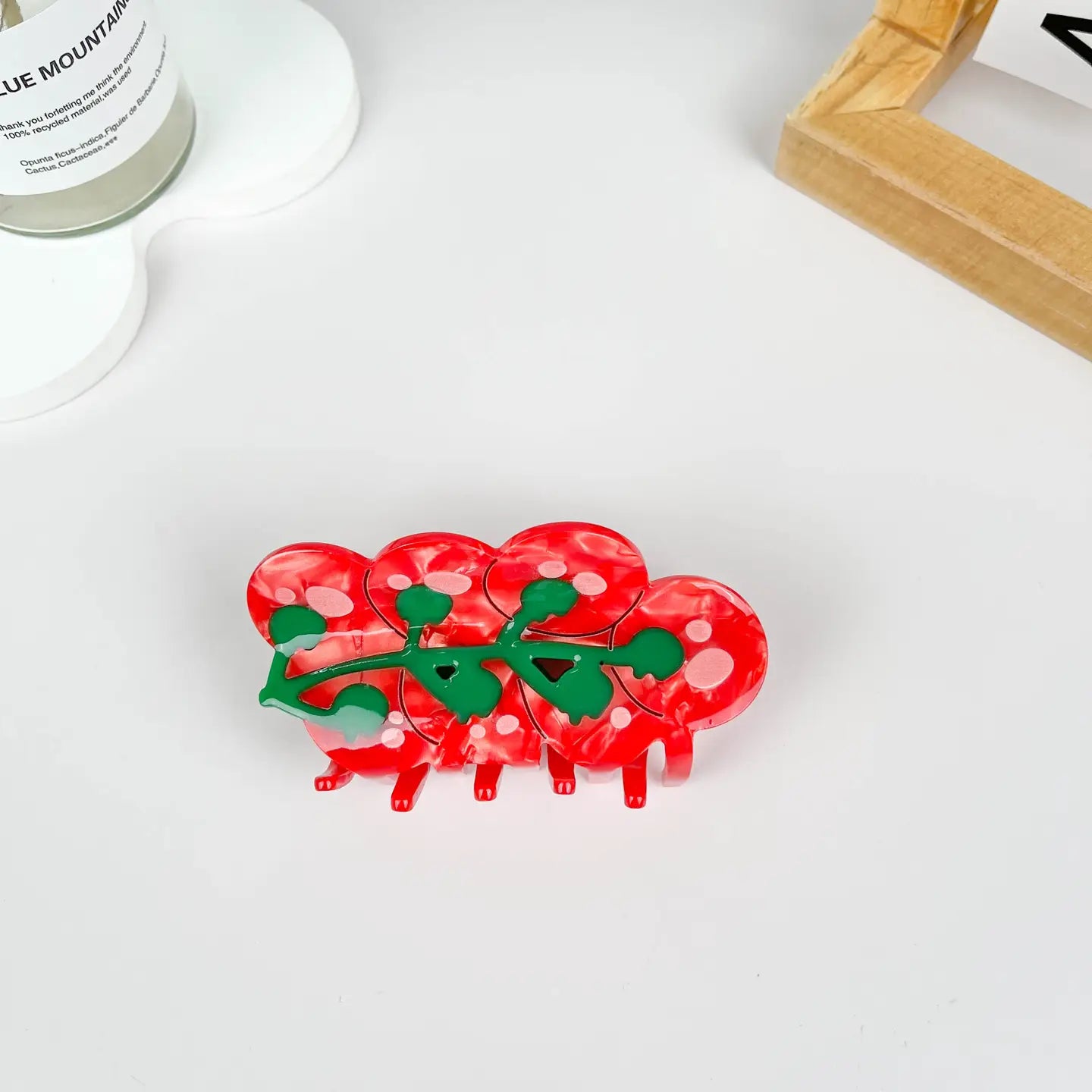 Vegetables and Fruits Cherry Tomato Hair Claw Clip