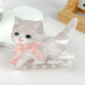 Super Cute Cat Bow Hair Claw Clip