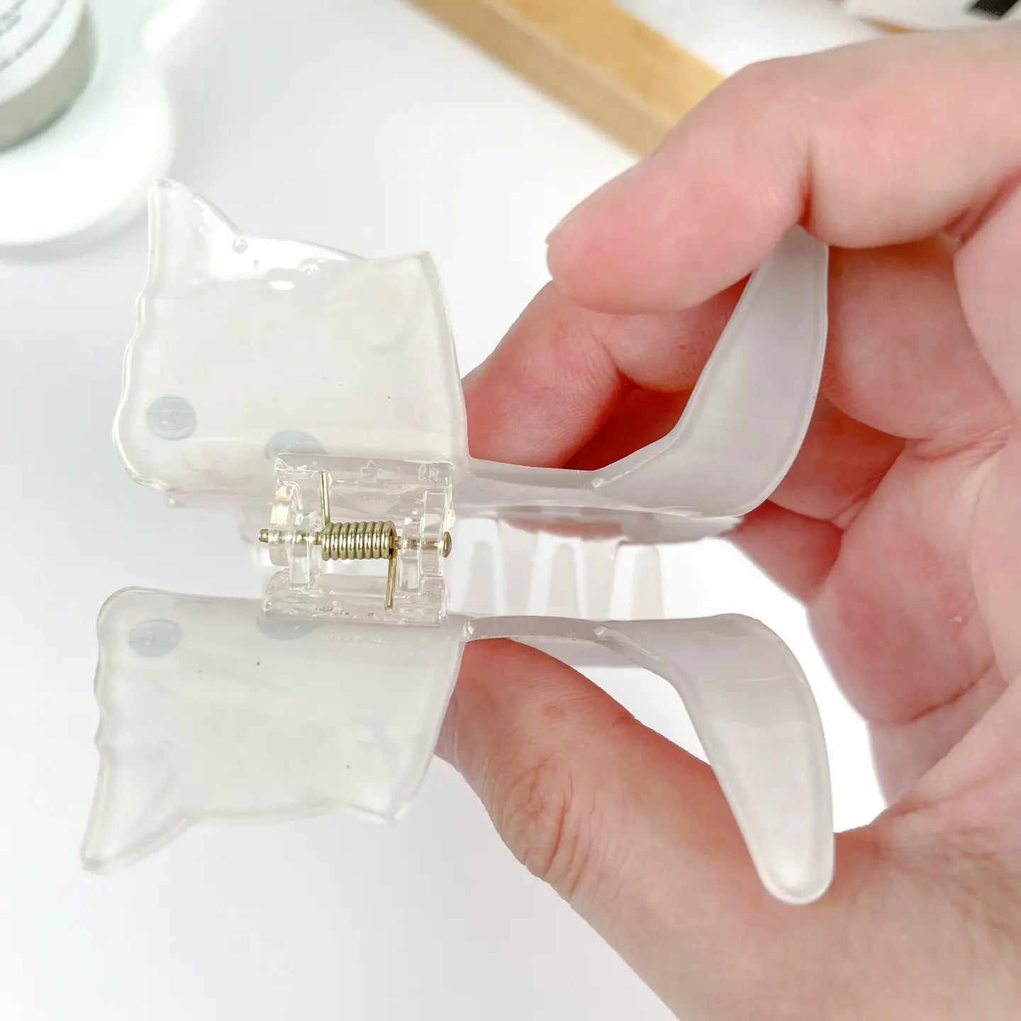 Super Cute Cat Bow Hair Claw Clip