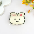 Strawberry Bunny Acrylic Hair Claw Clip