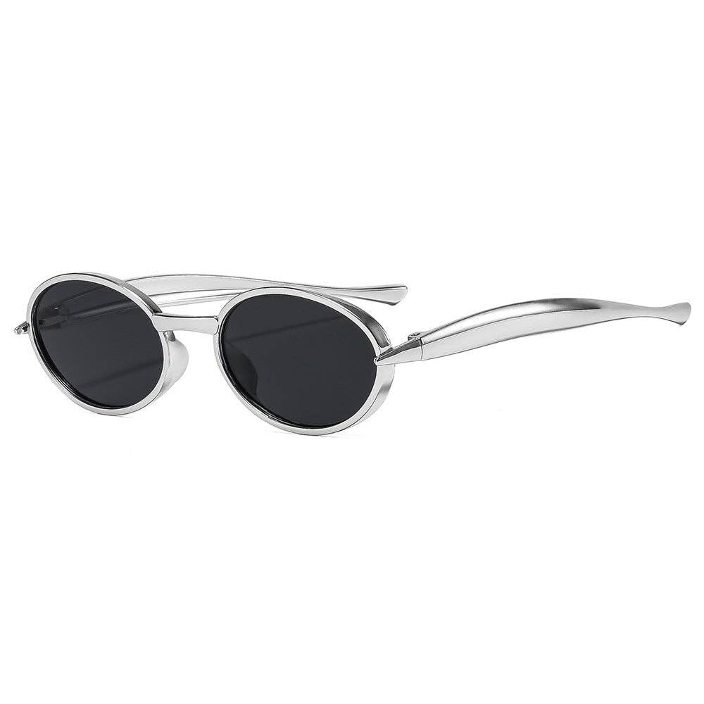 Trendy Oval Sunglasses for Women - Fashionable UV400 Protection