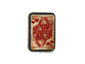 Western Vintage Heart Queen Card Cuff Ring