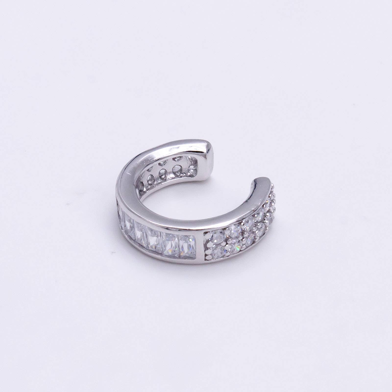 Gold & Silver Ear Cuff With Cubic CZ AI060 AI061