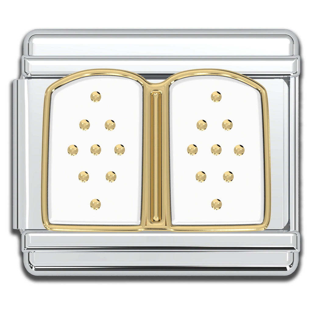 Italian Bracelet Charms - Holy Bible Religious 9mm Links