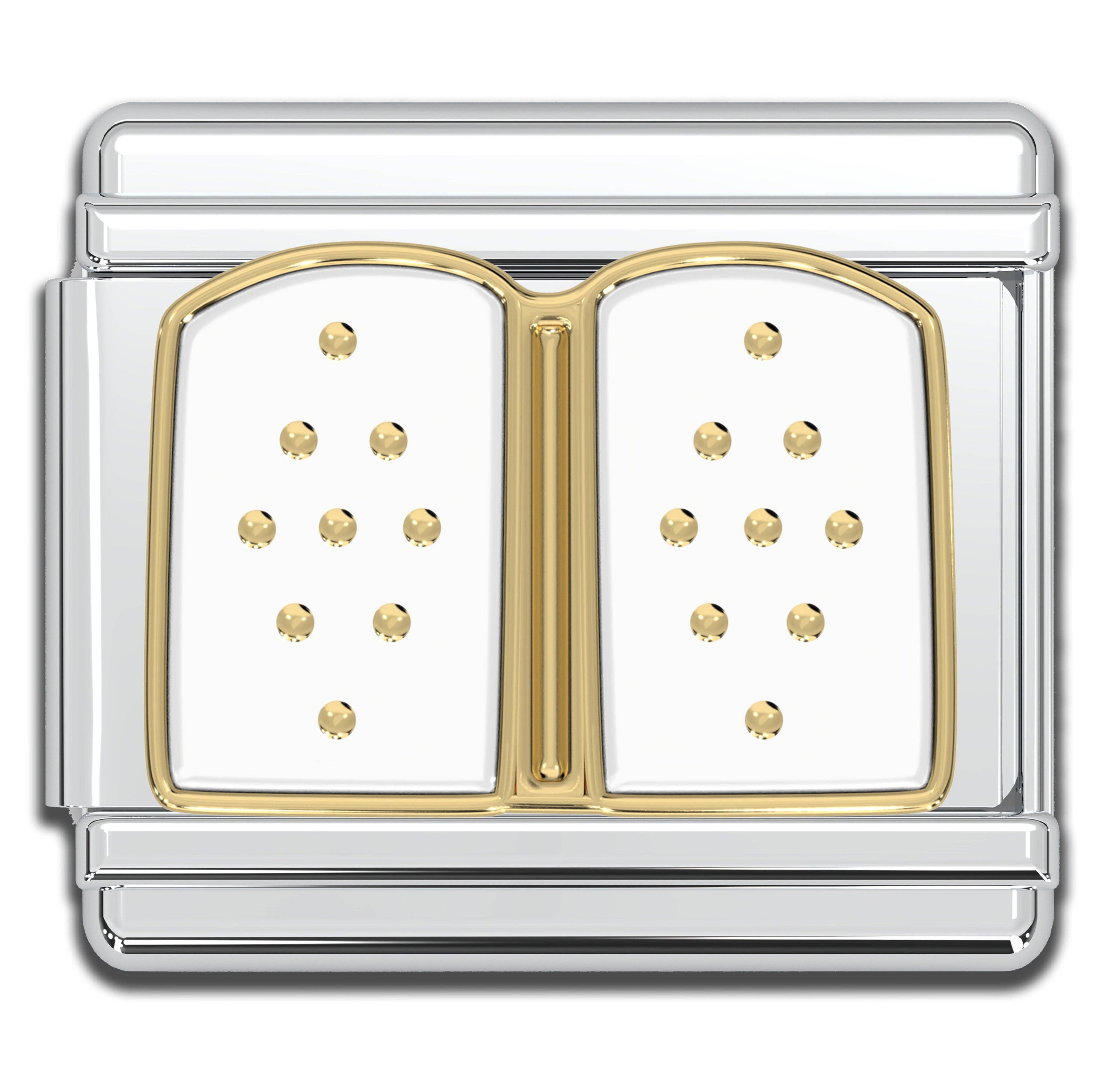 Italian Bracelet Charms - Holy Bible Religious 9mm Links