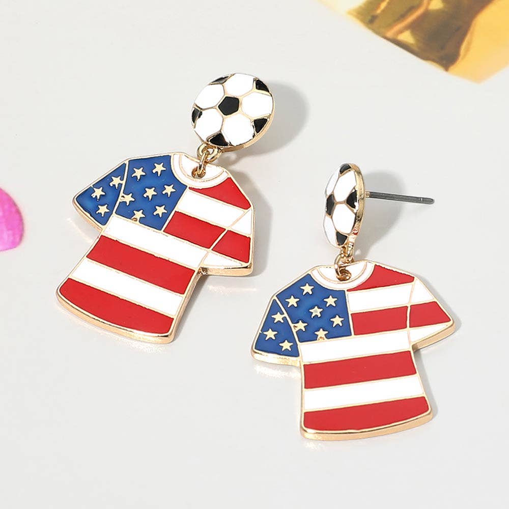 FIFA World Cup Jersey Earrings
