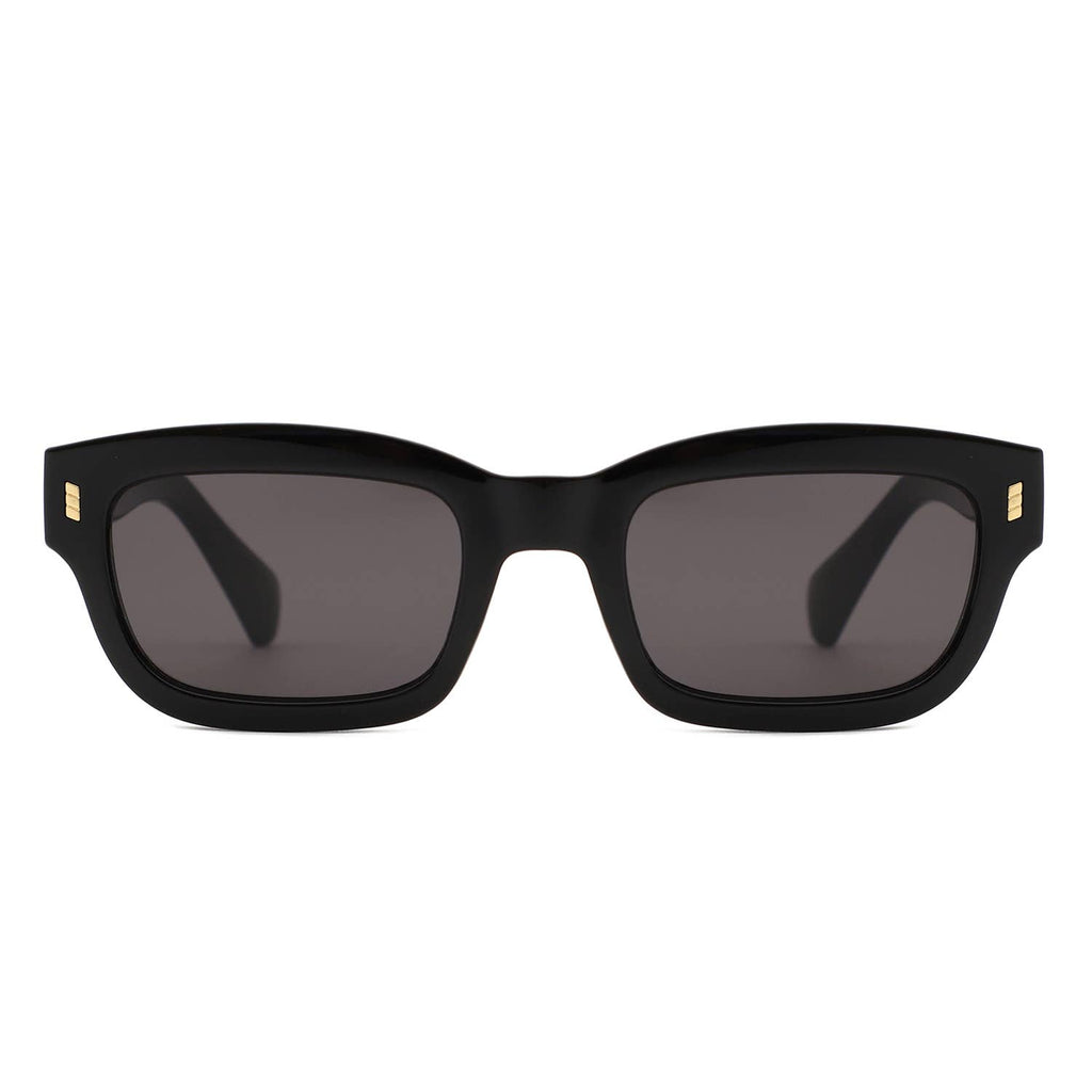 Rectangular Fashion Bold Vintage Inspired Sunglasses