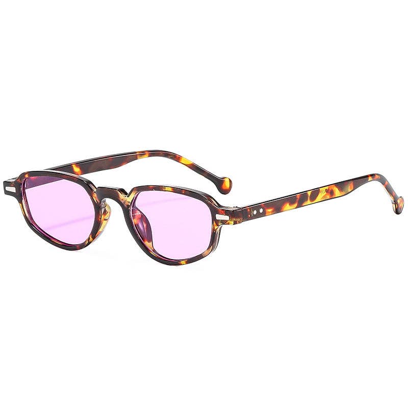 Retro Cat Eye Sunglasses for Women with Stylish Mini Frames