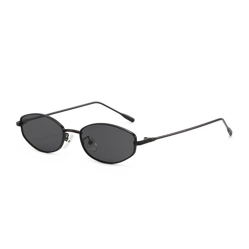 Cat Eye Sunglasses Trendy Metal Frame UV400 Protection