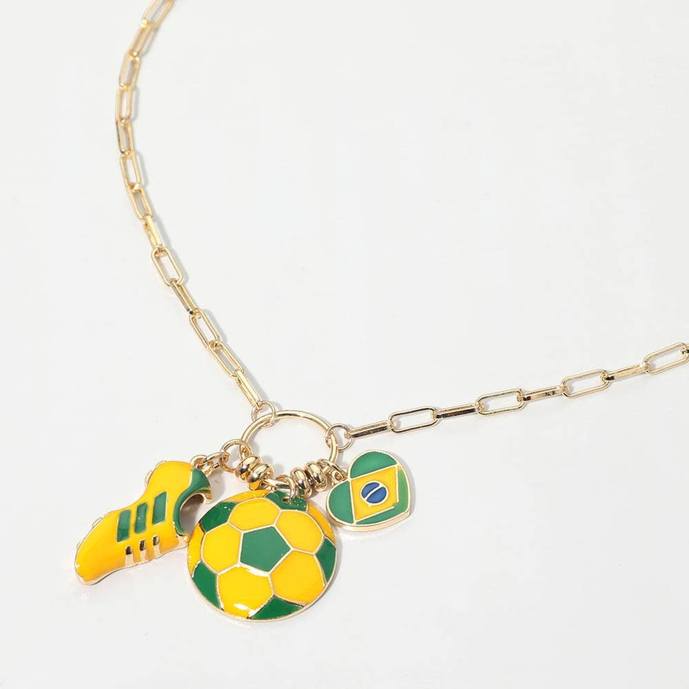 FIFA World Cup Shoe Charm Necklace