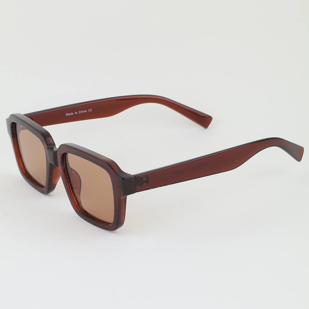 Classic Tinted Box Sunglasses
