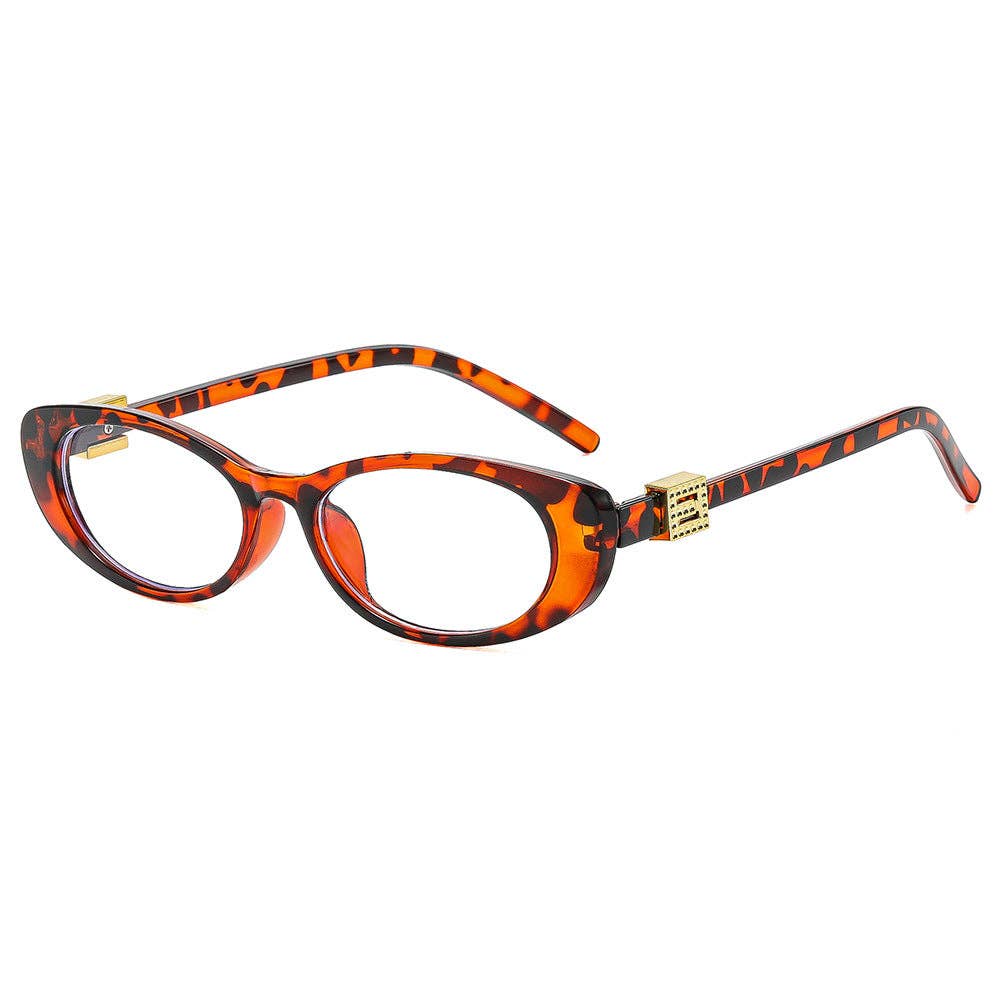 Oval Frame Cat Eye Sunglasses for Women Stylish Fashion Shades