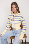 Sunny Sunday Fuzzy Cardigan