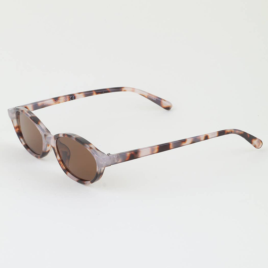 Modern Retro Oval Sunglasses