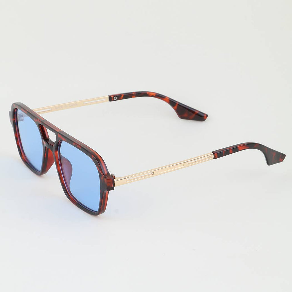 Bright Summer Aviator Sunglasses