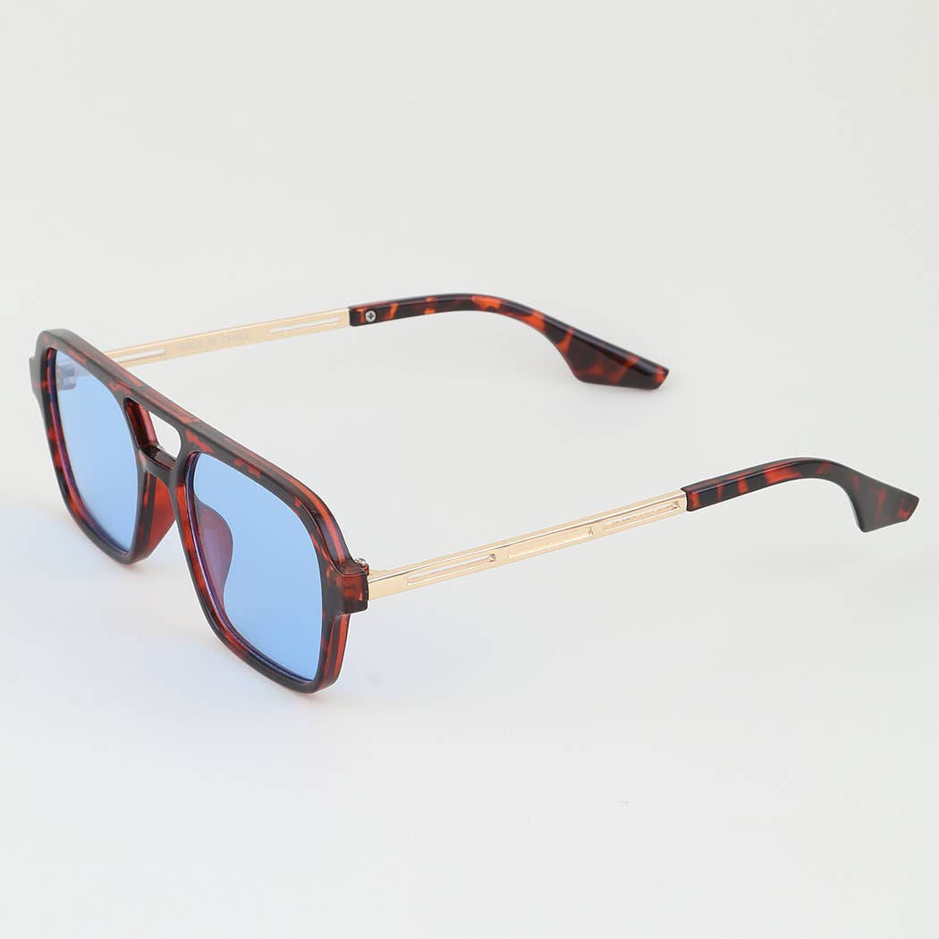 Bright Summer Aviator Sunglasses
