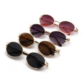 Vintage Oval Retro Fashion Round Sunglasses