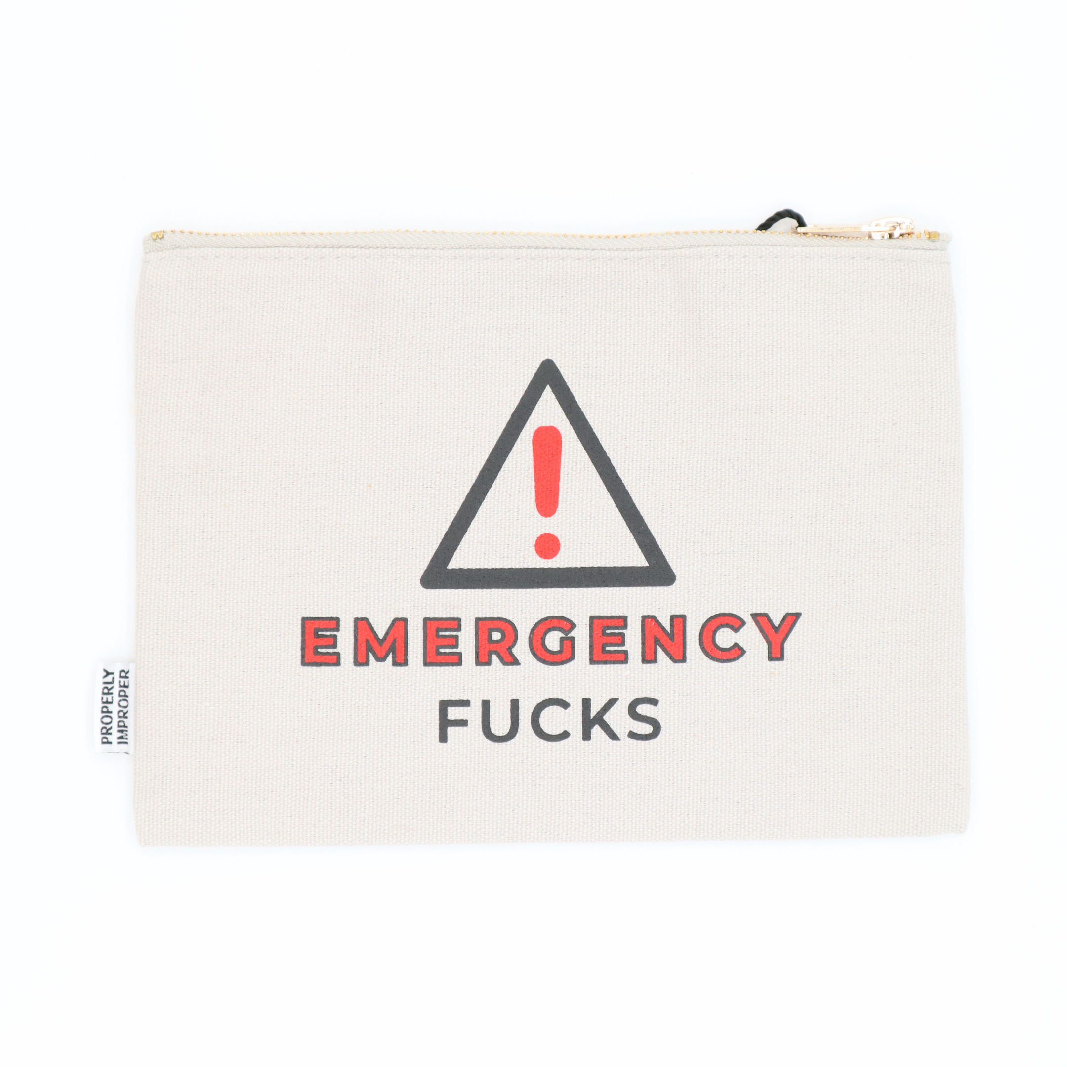 Canvas Pouch Emergency Fucks