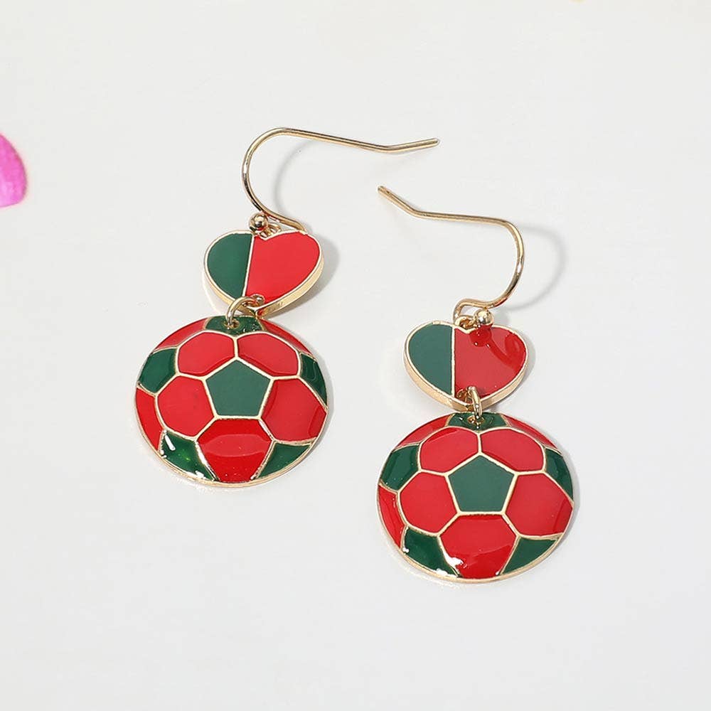 FIFA World Cup Soccer Ball Earrings