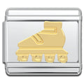 Italian Bracelet Charm - Roller Skates 9mm Links