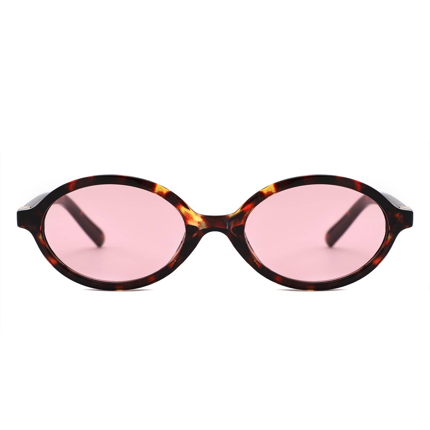 Retro Oval Slim Vintage Round Sunglasses