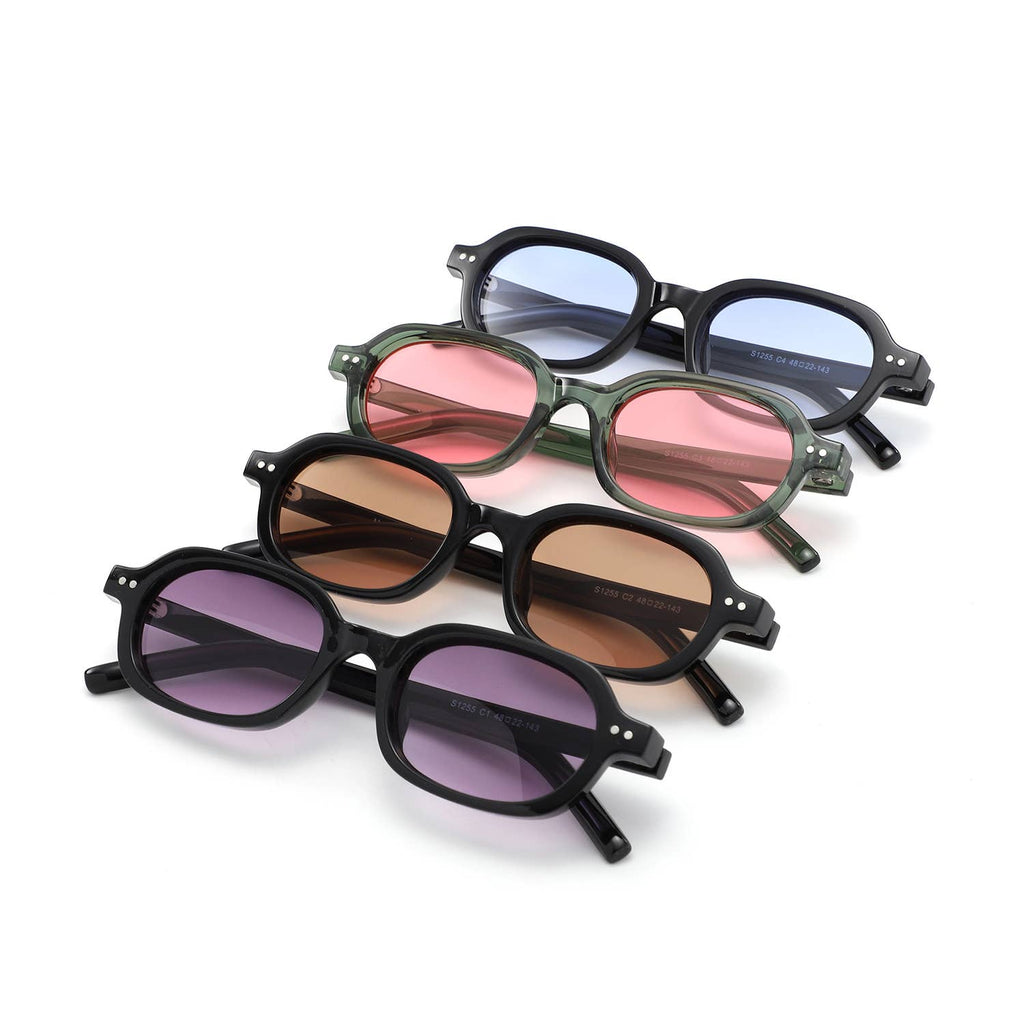 Modern Rectangular Fashion Square Sunglasses