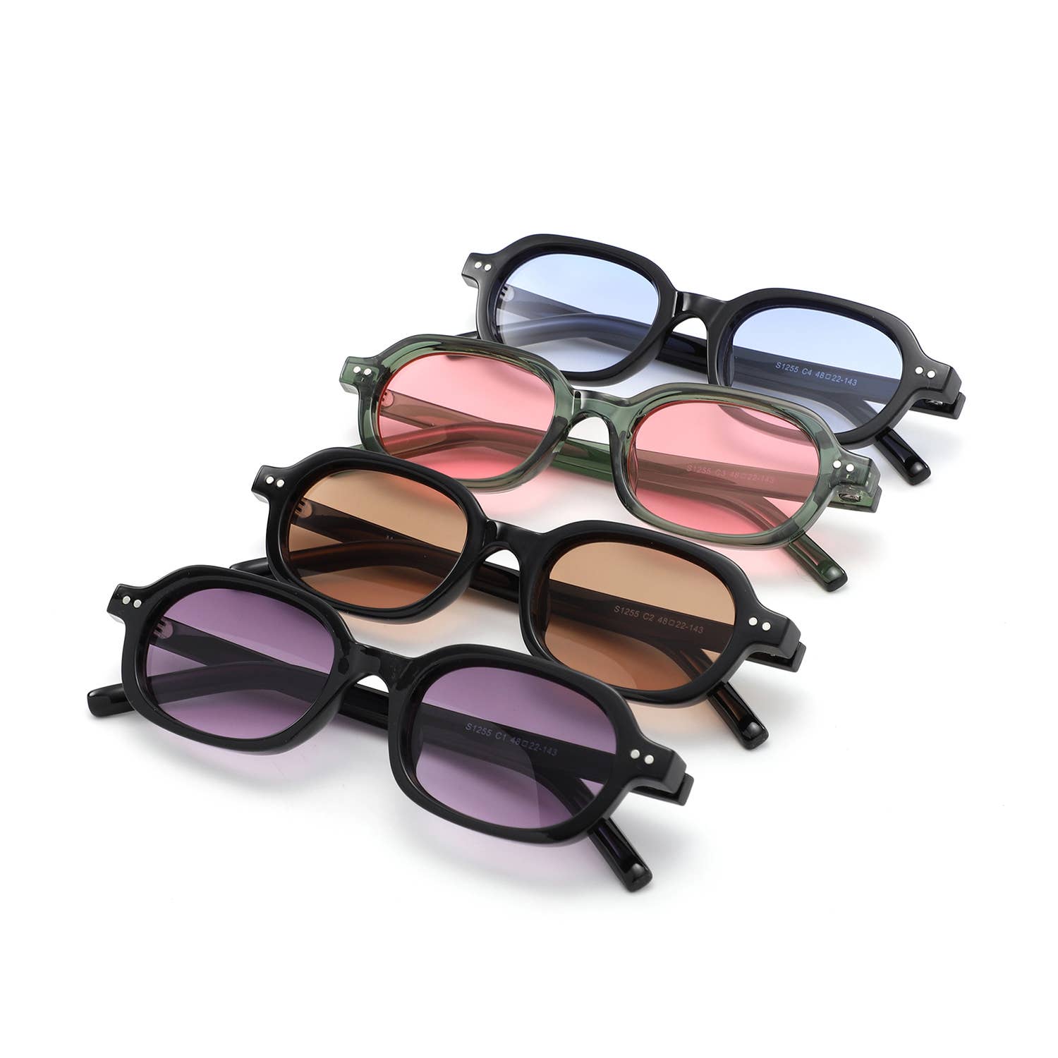 Modern Rectangular Fashion Square Sunglasses