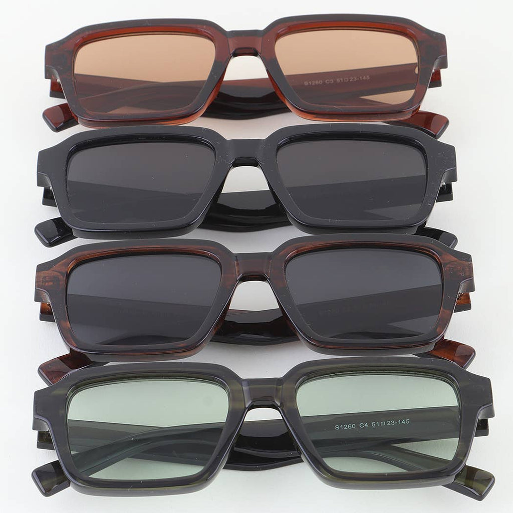 Classic Tinted Box Sunglasses
