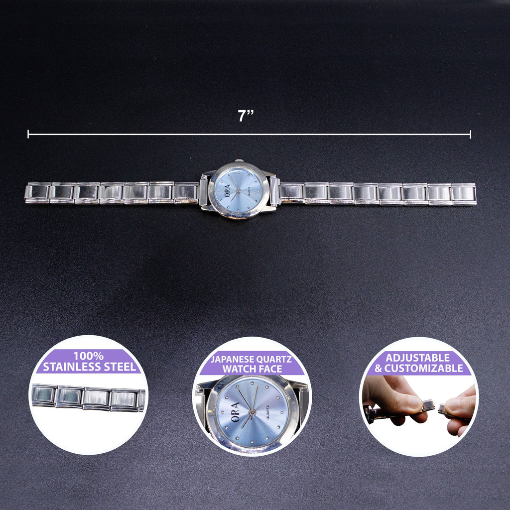 Italian Charm Link Watch (Analog)